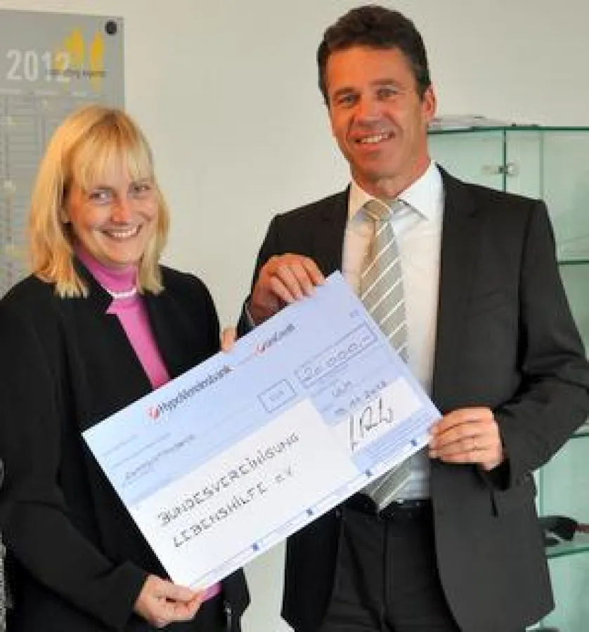 Winfried Keppler (ep) mit  Dr. Jeanne Nicklas-Faust (Lebenshilfe)