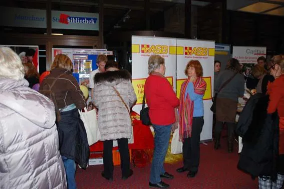 Der Arbeiter-Samariter-Bund München präsentiert sich auf der Münchner FreiwilligenMesse Bild: Der Arbeiter-Samariter-Bund München präsentiert sich auf der Münchner FreiwilligenMesse