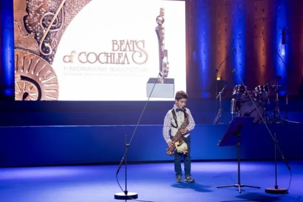 Internationales Musikfestival 'Beats of Cochlea': Cochlea-Implantat-Träger begeistern das Publikum Bild: Internationales Musikfestival 'Beats of Cochlea': Cochlea-Implantat-Träger begeistern das Publikum