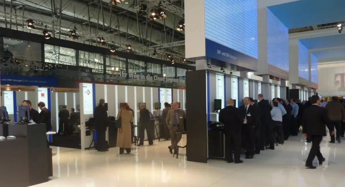 CeBIT 2011 Messestand