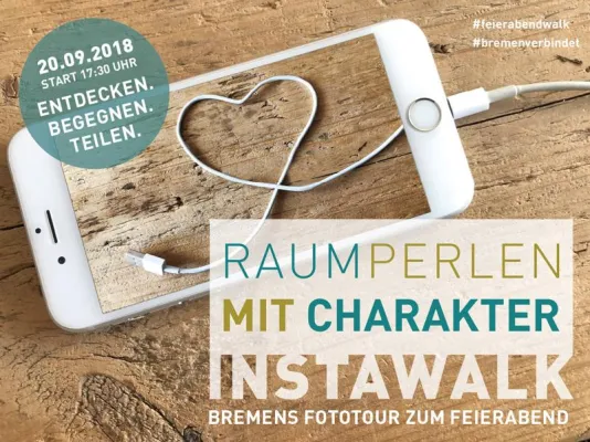 Bild: Zum 4.Mal: Feierabend-Instawalk RAUMPERLEN MIT CHARAKTER – Veranstaltungsreihe geht am 20.September weiter