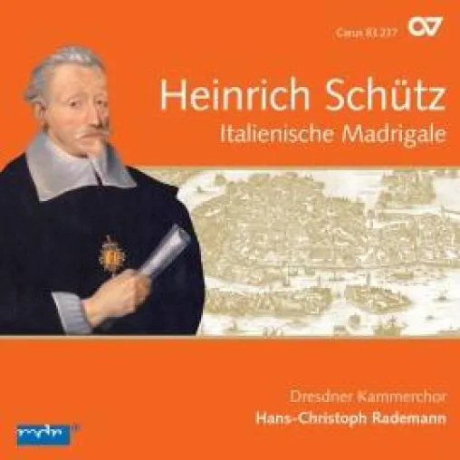 Bild: Der Dresdner Kammerchor und Hans-Christoph Rademann mit erster Schütz-CD der Gesamteinspielung