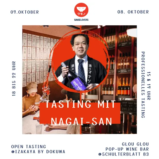 Bild: 1. - 8.10.: Sake Week in Hamburg und Sake Tastings mit japanischer Brauerei in Sternschanze und Karoviertel