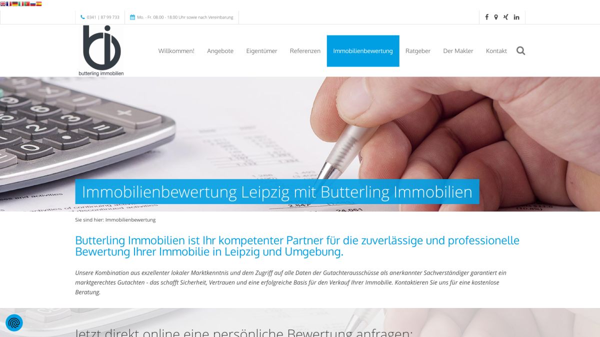 Immobilienbewertung Leipzig: Butterling Immobilien bietet ...
