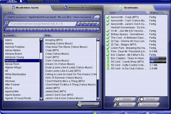 Bild: Neue PC Software Videoraptor versorgt Musikfreunde kostenlos mit Musikvideos,  Musikdateien und Videoclips