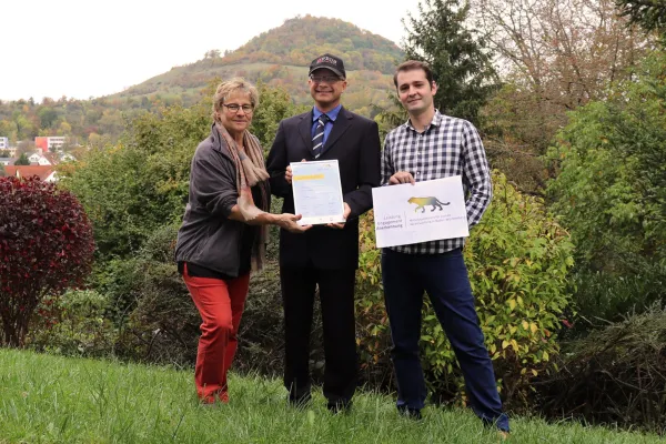 Bild: LEA-Mittelstandspreises für soziale Verantwortung in Baden-Wuerttemberg für Gesundheitsforum Eningen