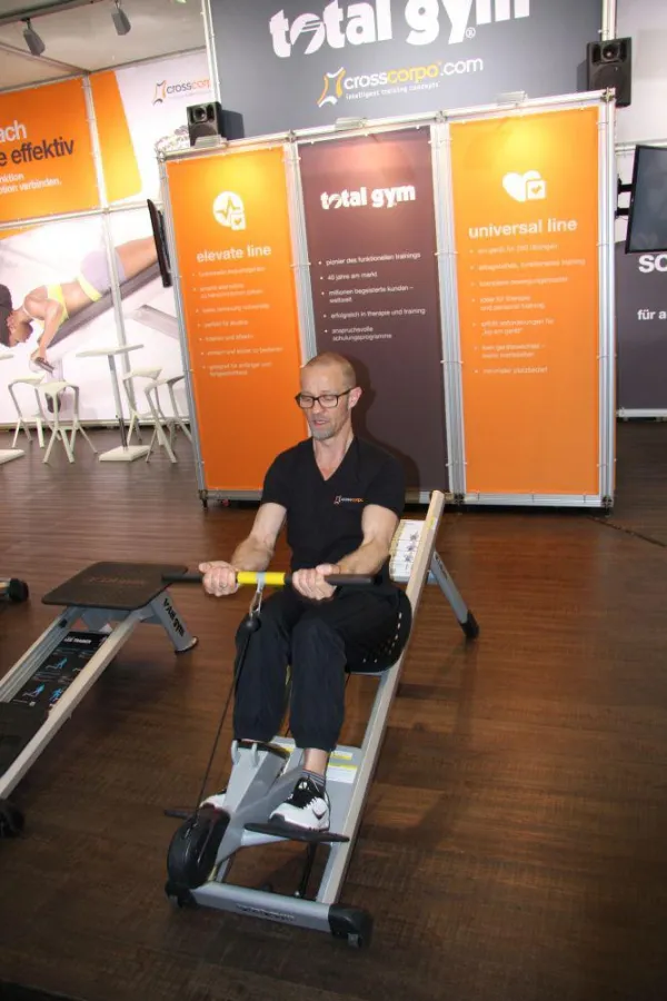 Der Row Trainer wurde auf der FIBO sensationell angenommen.