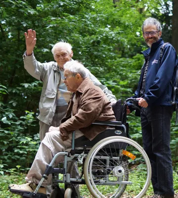 Bild: Alle 14 Tage heißt es bei Daheim „Männertreff on Tour“