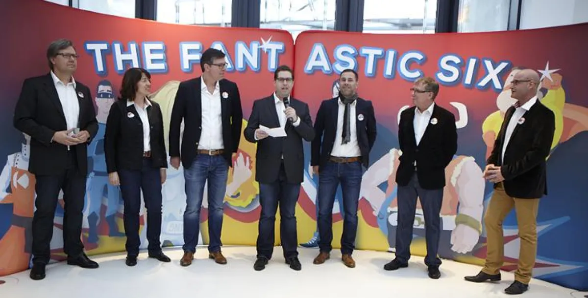 Die Geschäftsführer der Fantastic Six