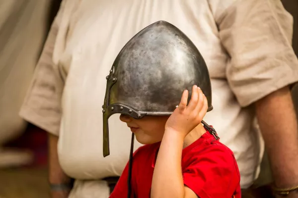 Bild: Kinderritterfest auf Burg Satzvey