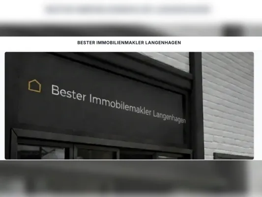 Bild: Bester Immobilienmakler Langenhagen: Bewertung und Verkauf richtig vorbereiten