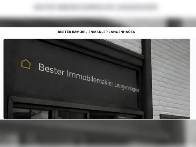 Bild: Bester Immobilienmakler Langenhagen: Bewertung und Verkauf richtig vorbereiten