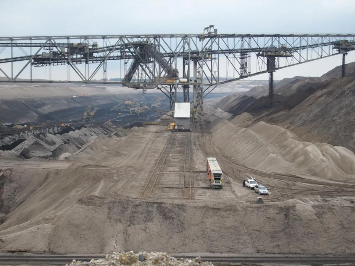 Blick in den Tagebau Welzow-Süd. Foto: Zweckverband Lausitzer Seenland Brandenburg