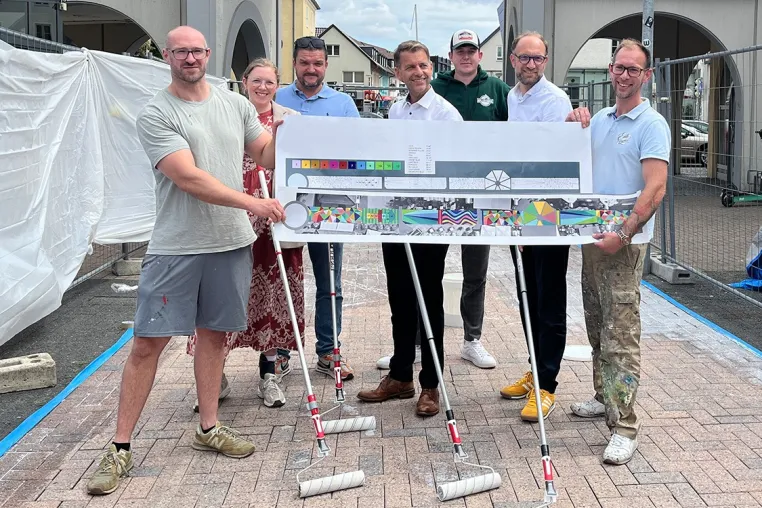 Bild: Der Kaufhof wird bunt