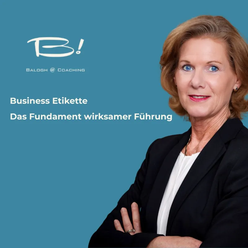 Britta Balogh, Autorin und Expertin für Business Etikette