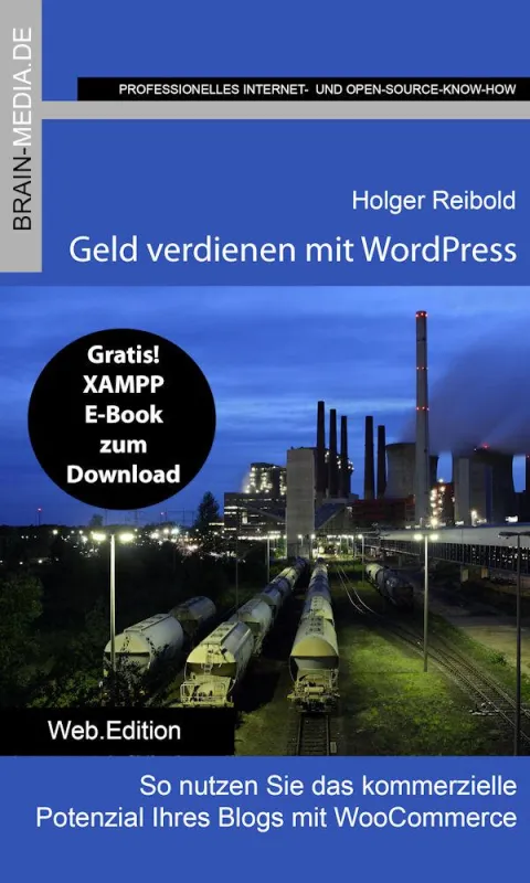 Geld verdienen mit WordPress - das Buchcover
