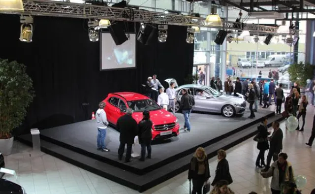 Bild: GEMCO liefert die Veranstaltungstechnik für GLA Werkseinführung