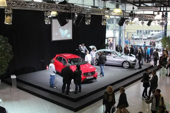 GEMCO liefert die Veranstaltungstechnik für GLA Werkseinführung Bild: GEMCO liefert die Veranstaltungstechnik für GLA Werkseinführung