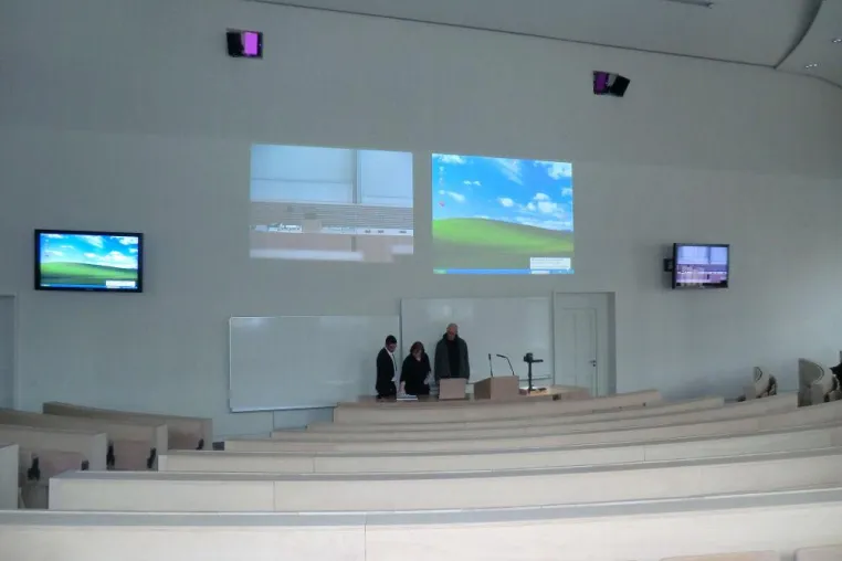 Bild: PRO VIDEO lässt in der Humboldt-Universität zu Berlin Vorlesungen zum Erlebnis werden