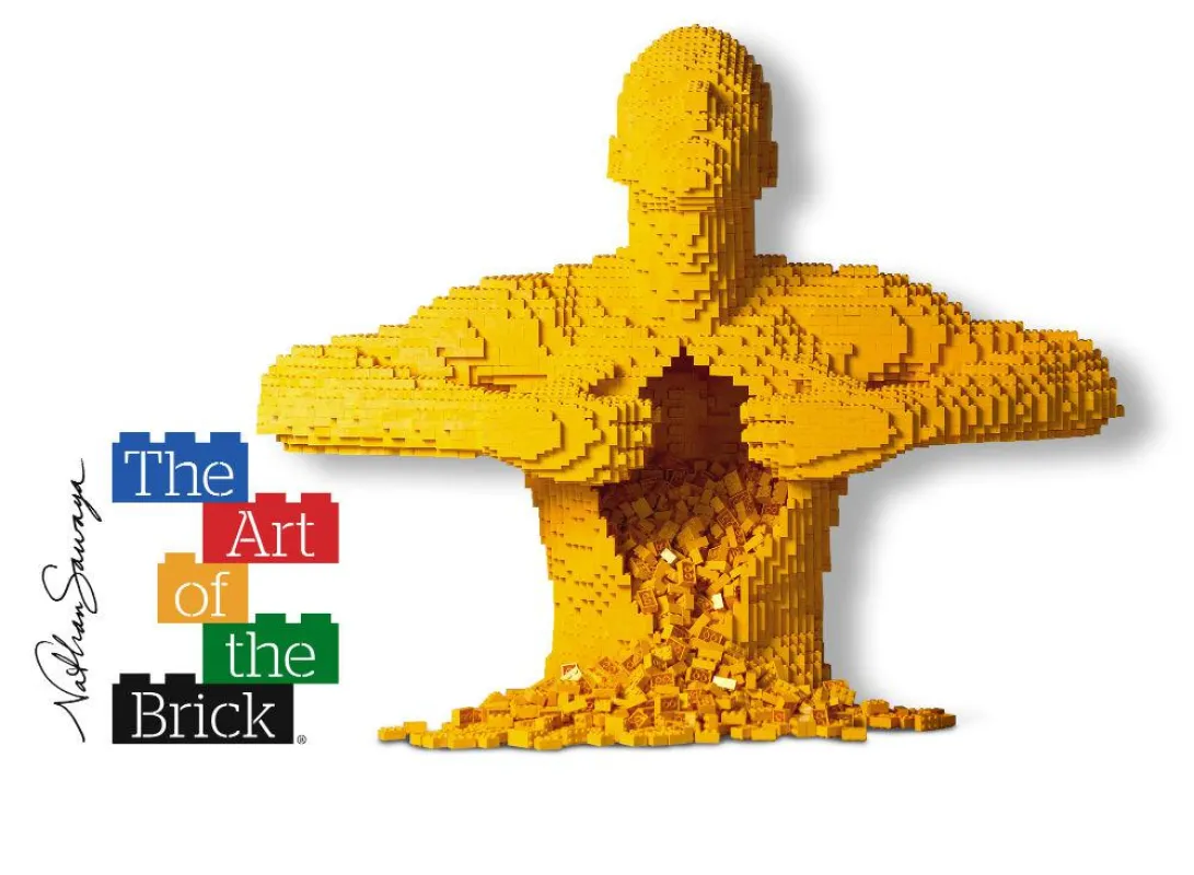 The Art of the Brick - Yellow Man