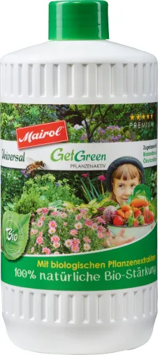 Bild: Natürlich nachhaltige Gartenpflege - 100 % biologische Pflanzenstärkung mit Mairol