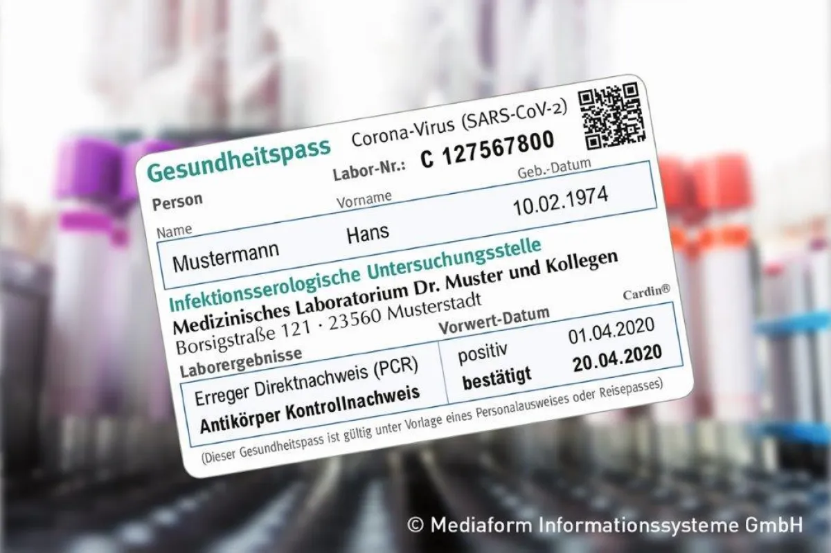 Pragmatischer Ansatz zur Einführung eines Immunitätspasses von Mediaform