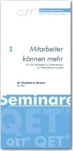 Eigenverantwortung – Wie Sie Mitarbeiter zu Unternehmern im Unternehmen machen Bild: Eigenverantwortung – Wie Sie Mitarbeiter zu Unternehmern im Unternehmen machen