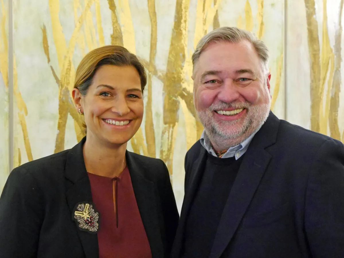 Sabine Reise, Gründerin und Geschäftsführerin easyRAUM GmbH und Georg W. Broich, BROICH HOSPITALITY