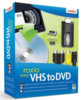 Bild: Roxio bringt Easy VHS to DVD