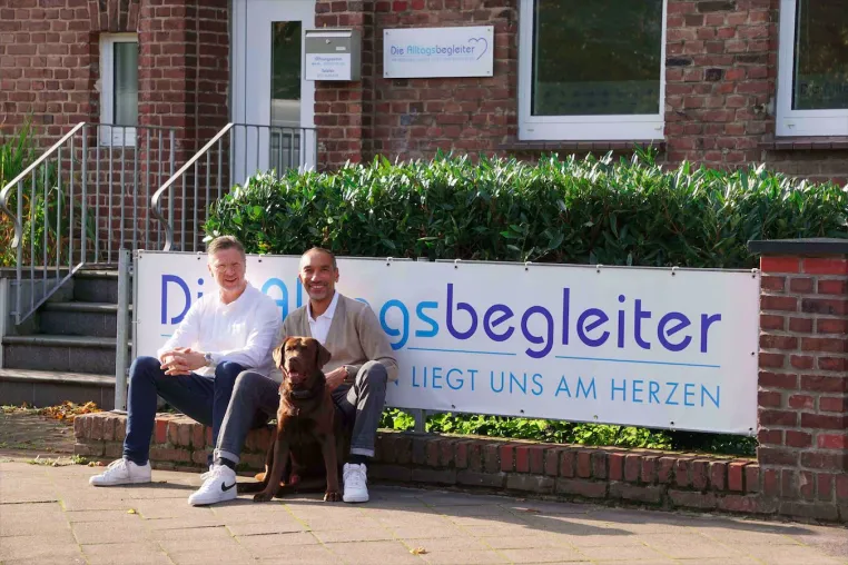 Bild: Gründen in Corona-Zeiten: Die Alltagsbegleiter Düsseldorf helfen Menschen mit und ohne Pflegegrad