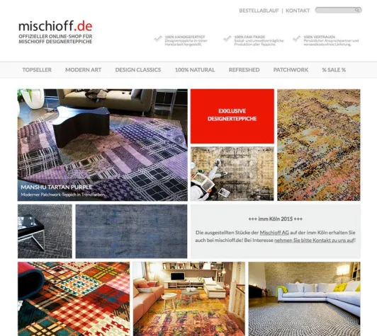 Bild: Hochwertige Designerteppiche online kaufen