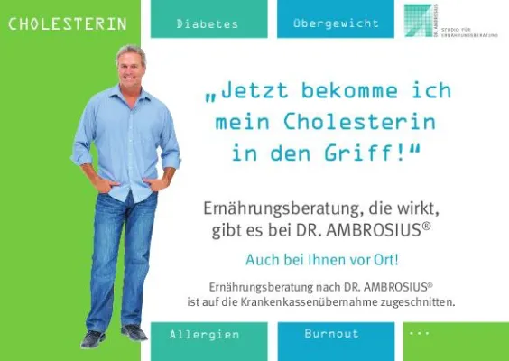Bild: Ernährungsberatung als ergänzendes Therapiekonzept bei Hyperlipidämien