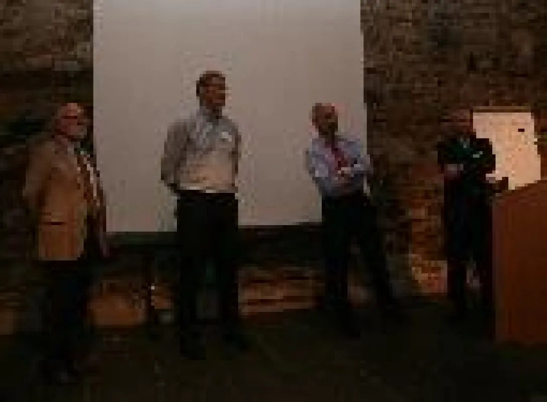 Expertenrunde beim Fachdialog der Staufen AG (v.l.n.r.): Bern Finke, Gert Haar-Joergensen, Dr. Christoph Siegel, Martin Haas