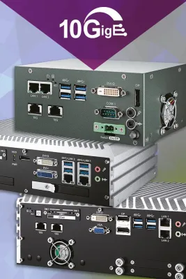 Bild: Die neuen Embedded - Systeme mit beeindruckenden 10 - GigE sind bereit für Edge - Computing in Echtzeit