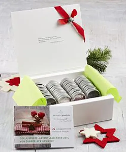Bild: Genuss und Kochspaß für das ganze Jahr - mit dem neuen Adventskalender von Zauber der Gewürze