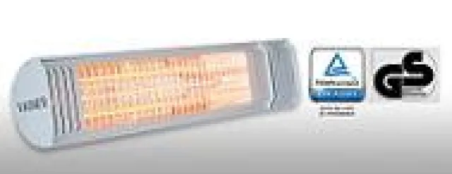 Bild: TÜV Zertifikat für VASNER Appino 20 Terrassenheizer » Professionelle Heizstrahler für Gastronomie und Zuhause