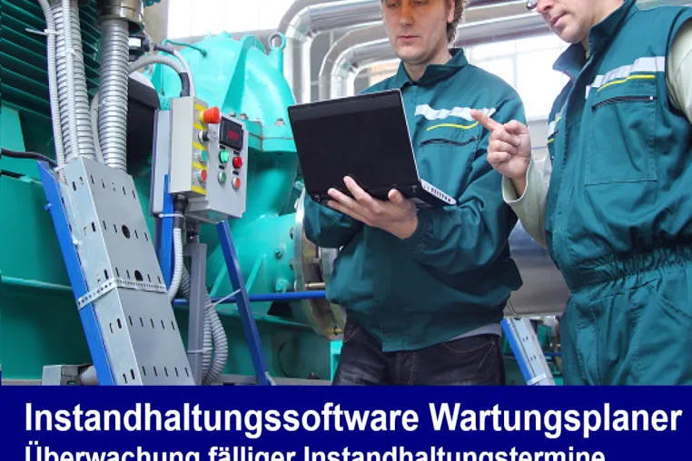 Software für die Instandhaltung - Alle Aufgaben auf einem Blick. Instandhaltungssoftware plant die Wartungen Bild: Software für die Instandhaltung - Alle Aufgaben auf einem Blick. Instandhaltungssoftware plant die Wartungen