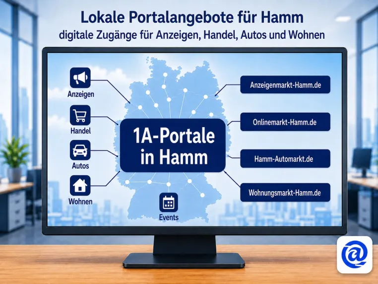 Bild: Hamm erhält mit 1A-Portale.de zentrale Einstiege für lokale Angebote und Handel