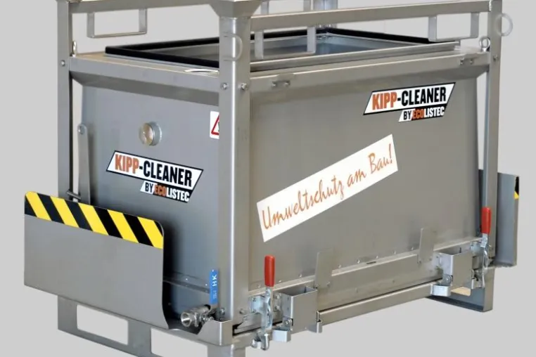 Ecolistec AG zeigt Innovationen rund um den Kipp-Cleaner KC 500 EN auf der IFAT /Entsorga Bild: Ecolistec AG zeigt Innovationen rund um den Kipp-Cleaner KC 500 EN auf der IFAT /Entsorga