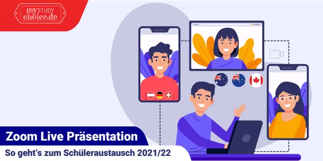 Bild: Auslandsjahr Kanada, Australien, Neuseeland: Infos in 10 Online-Meetings mit Schulen & Einblick in Unterricht
