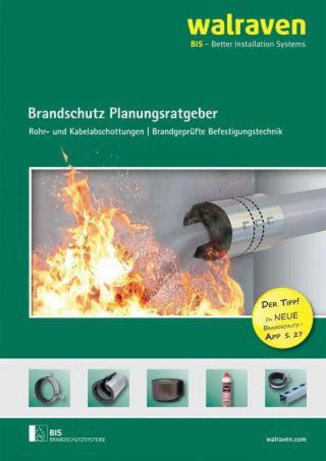 Der neue Brandschutz Planungsratgeber von Walraven.