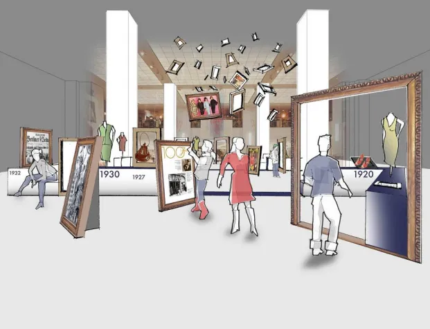 Ausstellungseröffnung „Mythos KaDeWe“ im größten Warenhaus Europas Bild: Ausstellungseröffnung „Mythos KaDeWe“ im größten Warenhaus Europas