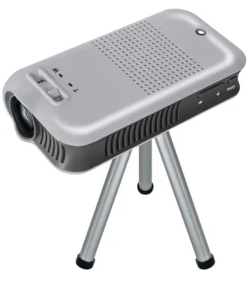 Bild: Gelassener und professioneller Auftritt mit dem LED-MP2 Minibeamer von BRESSER