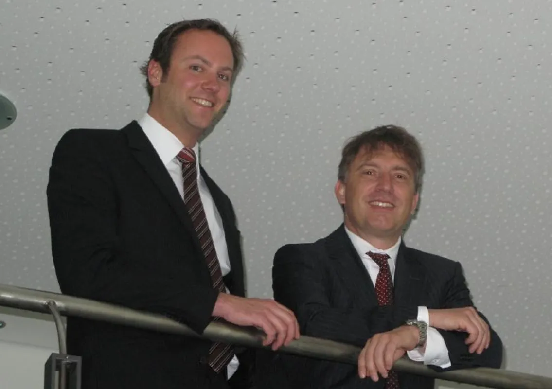 Von links: Oliver Roth, William Geens