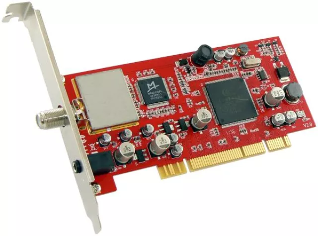Bild: DVBSHOP mit neuer Version der DVB-S2 PCI Karte - TeVii S464