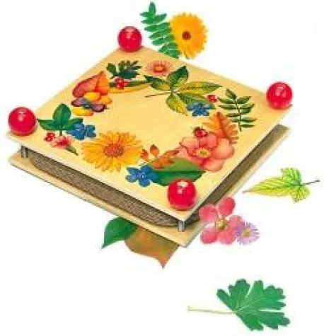 Basteltipp Herbst: Laminat mit herbstlicher Eleganz Bild: Basteltipp Herbst: Laminat mit herbstlicher Eleganz