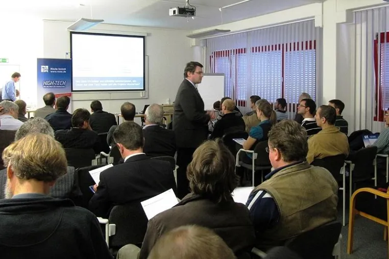 Rinde Regeltechnik Technologie-Roadshow 2010 erfolgreich in Deutschland unterwegs Bild: Rinde Regeltechnik Technologie-Roadshow 2010 erfolgreich in Deutschland unterwegs