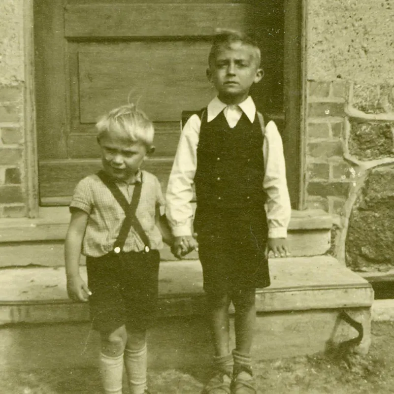 Kinder in Ostpreußen 1943