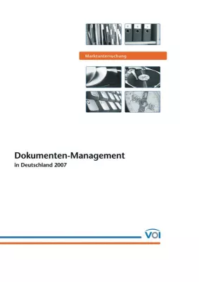 Bild: Neue Studie des VOI zum Dokumentenmanagement in Deutschland erhältlich
