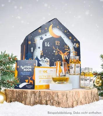 Bild: 24 Tage, 24 Charaktere: mySpirits präsentiert den Whisky-Adventskalender 2025 „Premium Selection"